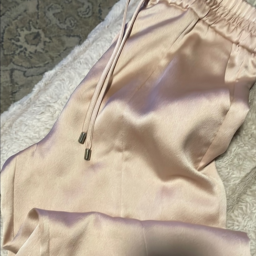 Karen Millen Blush Satin pants